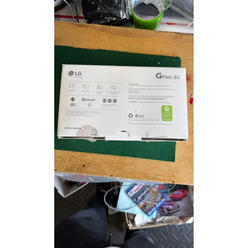 LG G Pad F2 8.0 Tablet LK460 16GB Black Android 8-inch Sprint WiFi 4G LTE